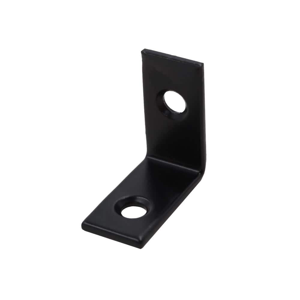 4 Pack 6 inch Metal Corner Protector - Black - Furniture Corner