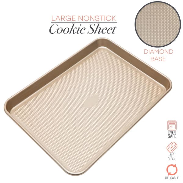 Basics Ceramic Nonstick Baking Sheets and Pans Bakeware Set, 5-Piece  Set- Copper Color