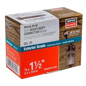 1-1/2 in - Wood Screws - Screws - The Home Depot