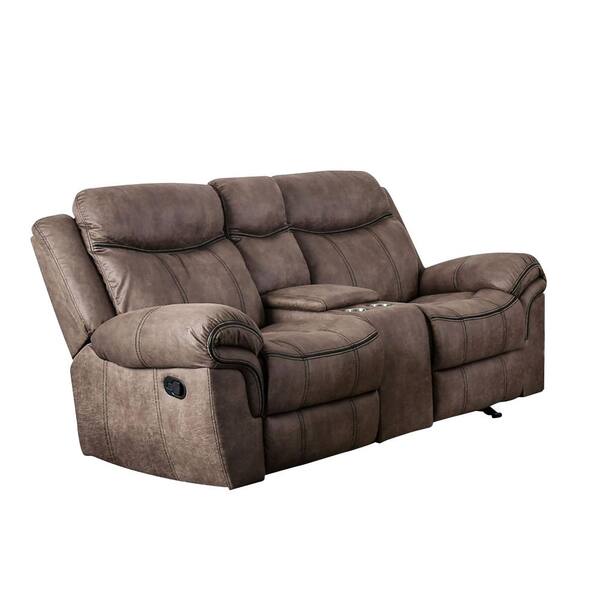 William's Home Furnishing Celia Brown Love Seat