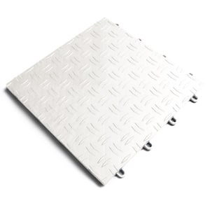 Diamond White 12 in. x 12 in. x 0.5 in. Modular Garage Flooring Tile 48 pack (Covers 48 sq. ft.)