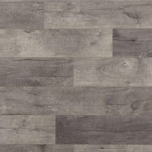 Element Wood 1/4 in. x 6 in. x 48 in. Grey Resin Decorative Wall Panel (18-Pack)