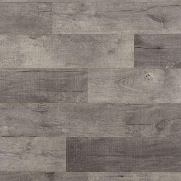 Grosfillex Element Wood 1/4 in. x 6 in. x 48 in. Grey Resin Decorative Wall Panel (18-Pack)