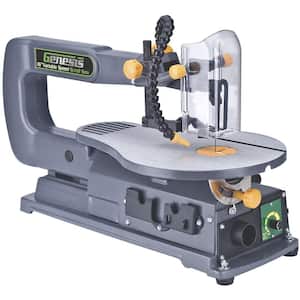 1.2-Amp 16 in. Variable Speed Scroll Saw with Quick-Change System, Dust Blower, and Die-Cast Tilt Table