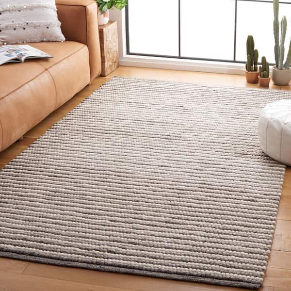 Natura 6 ft. x 9 ft. Ivory/Dark Brown Basket Marle Area Rug