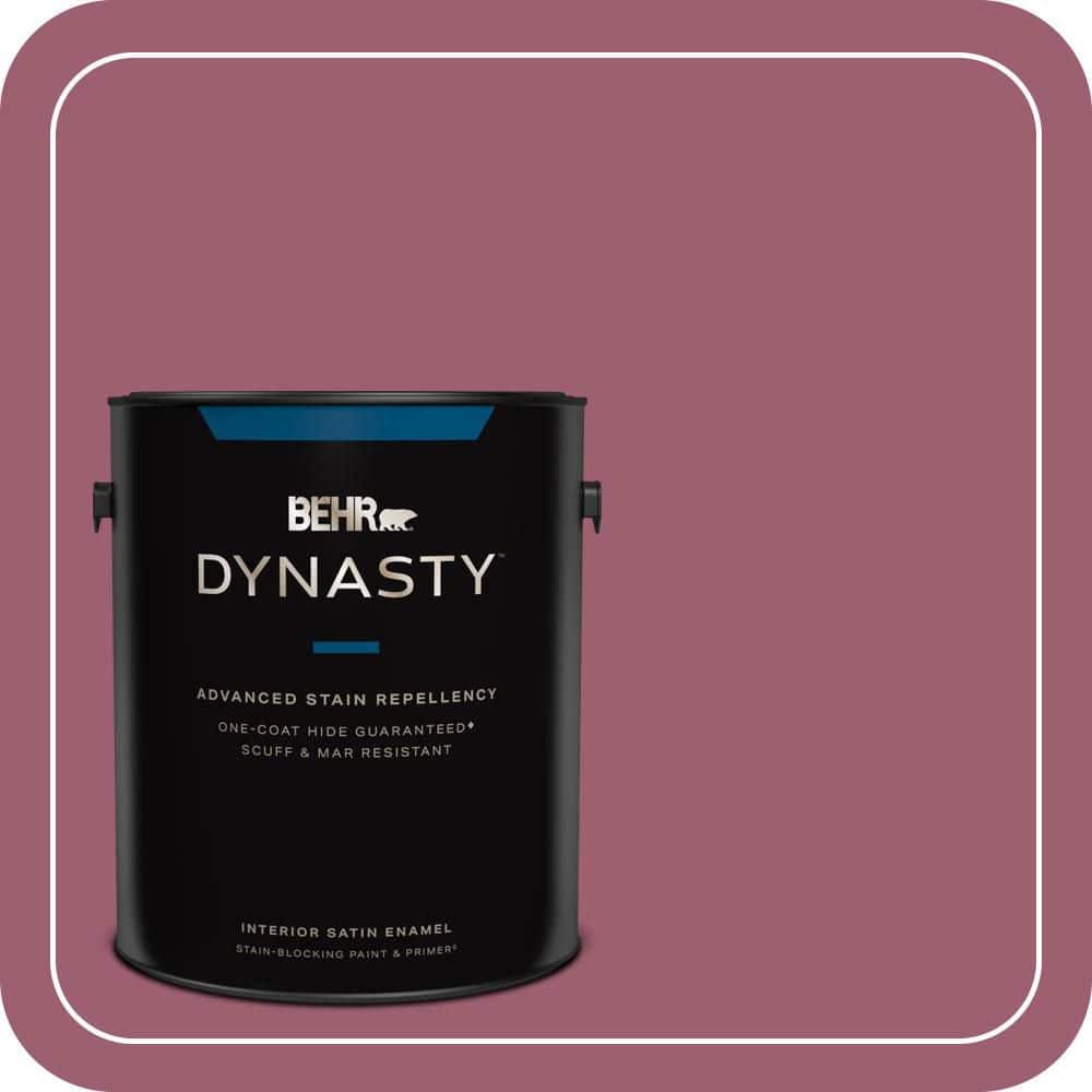 1 gal. #M130-6 Tropical Hibiscus Satin Enamel Interior Stain-Blocking Paint and Primer price history on PriceWatchPro