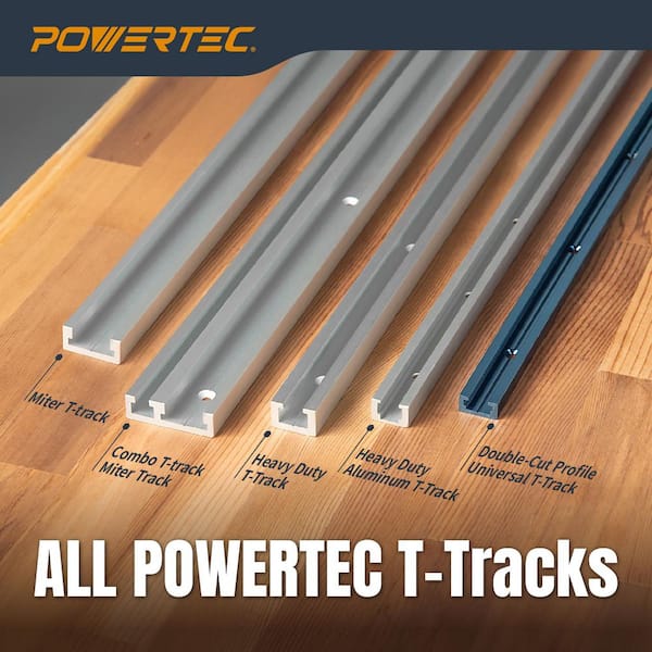 48 in. Aluminum Miter T-Track