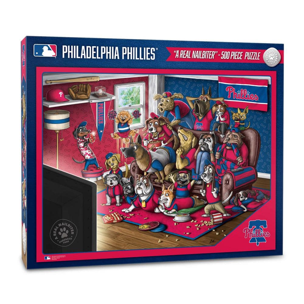 YouTheFan MLB Philadelphia Phillies Wooden 8 in. x 32 in. 3D