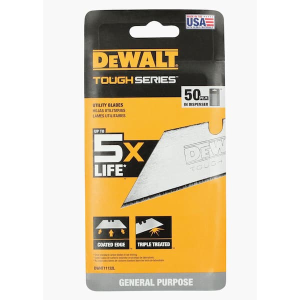 DEWALT - Toughseries Utility Knife Blades (50-Pack)