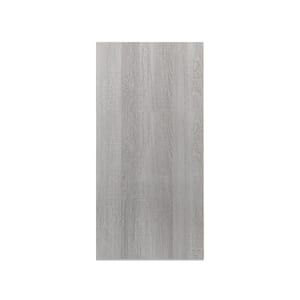 Valencia Assembled 9-in. W x 12-in. D x 30-in. H in Misty Gray Plywood Assembled Wall Kitchen Cabinet