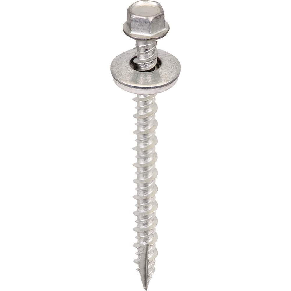 "#12 2.5 in. Metal-Wood Hex Screws, Galvanized (Bag of 250)" price history on PriceWatchPro