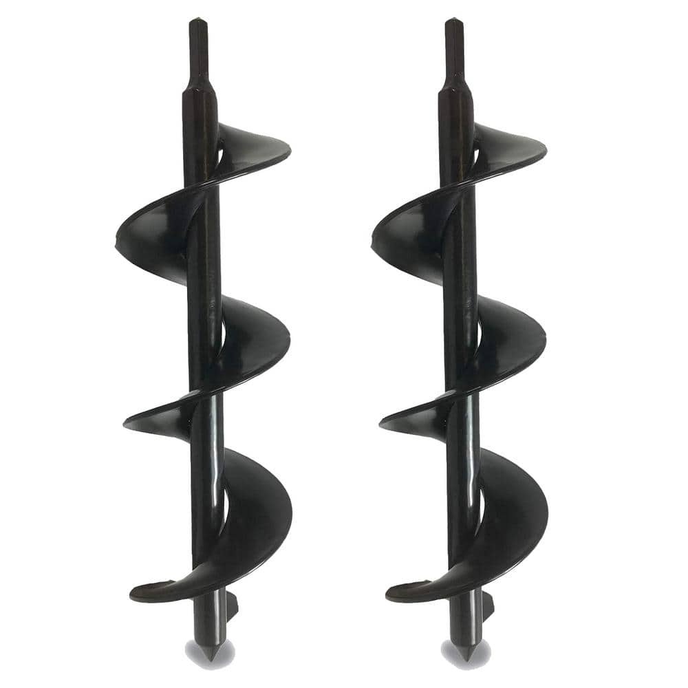 Ashman Online 3 in. x 12 in. L Auger Drill Bit for Planting Bulbs Made