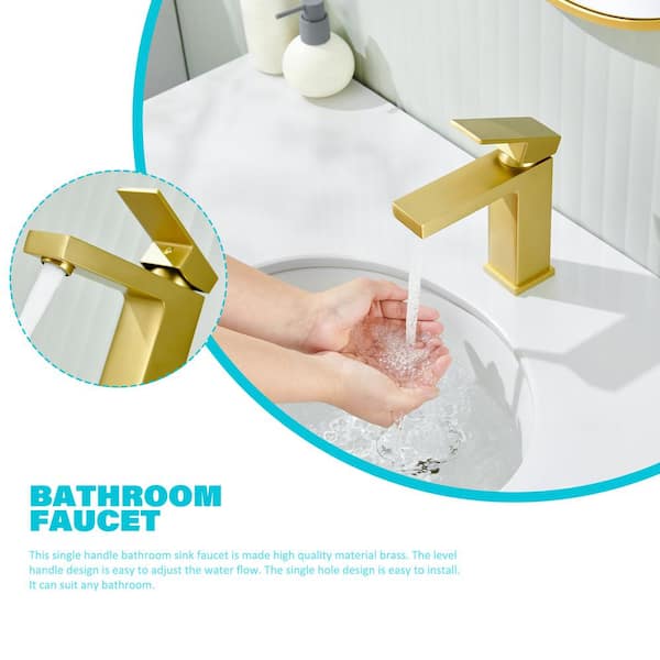 ◆yuka◆ Tahanbath Single-Handle Single Hole Bathroom Faucet in