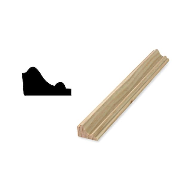 Woodgrain Millwork WG APAN 3/4 in. x 1-1/4 in. Pine Panel Molding
