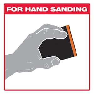 3.75 in. x 4.75 in. 60-Grit Medium Hand Sanding Sponge (20-Pack)