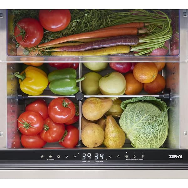 Zephyr Presrv 24 in. 5.1 cu. Ft. Dual Zone Outdoor