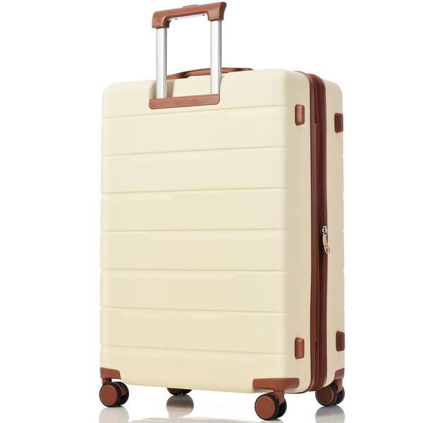 Hikolayae 5-Piece Myrtle Springs Nested Hardside Luggage Set in Elegant Rosegold TSA Compliant