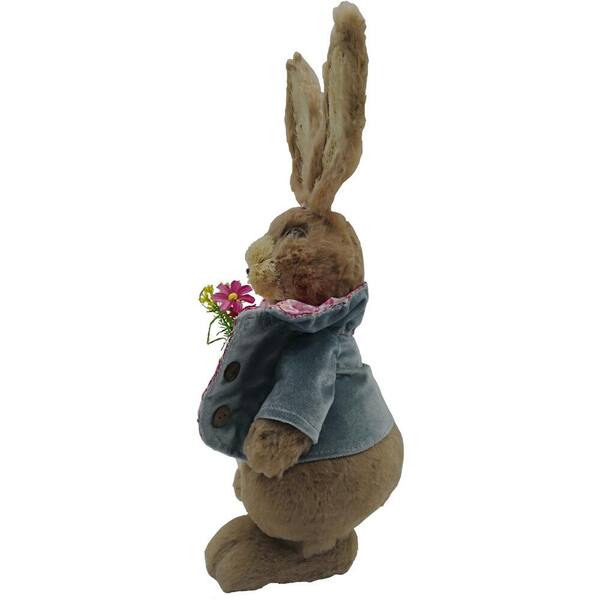 8 Brown Sisal Bunny Rabbit Easter Figure