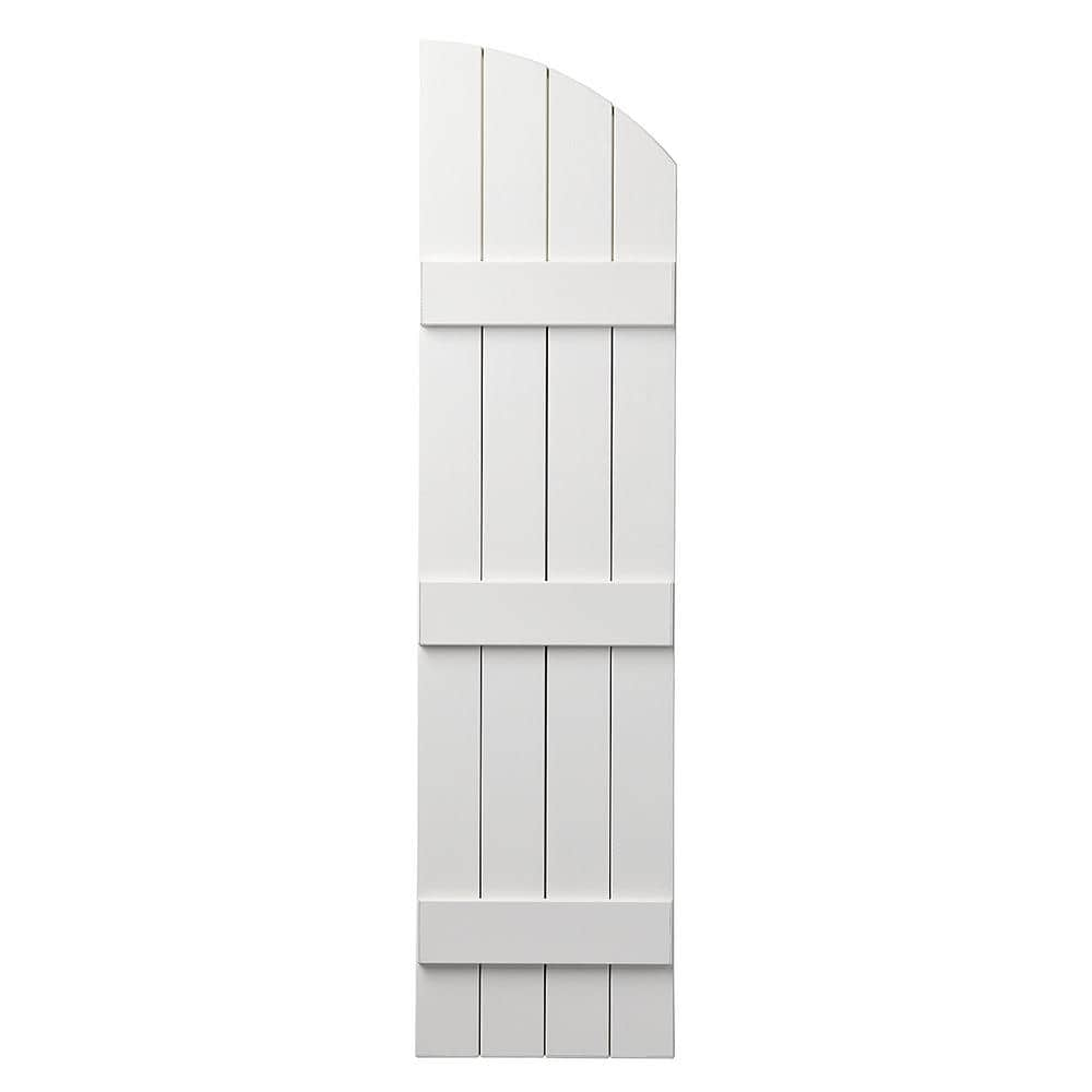 Ply Gem 15 In. X 57 In. Polypropylene Plastic Arch Top Closed Board And ...