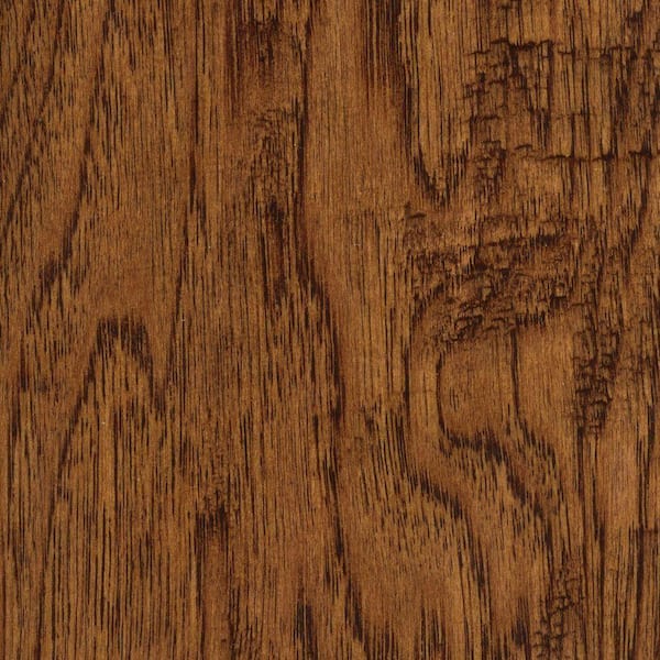 Home Legend Take Home Sample - Handscraped Distressed Palmero Hickory Click Hardwood Flooring - 5 in. x 7 in.