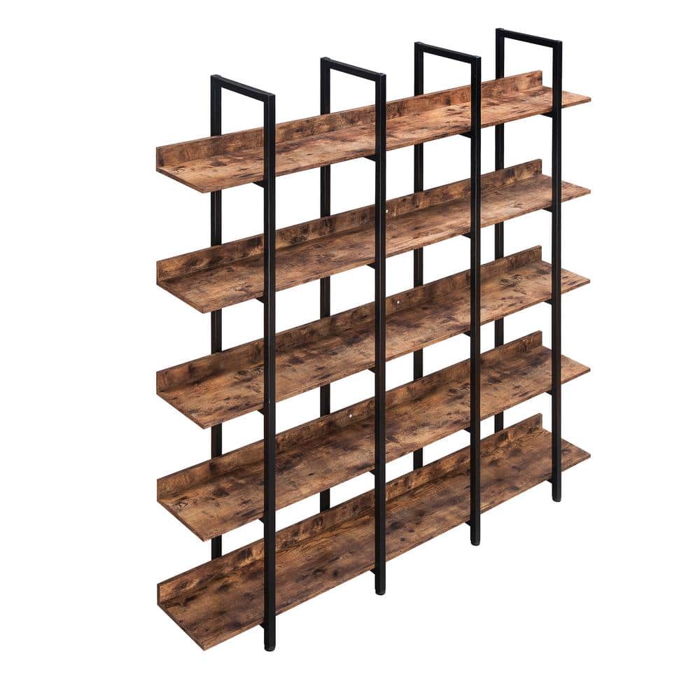 brown-bookcases-bookshelves-