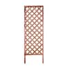 Outdoor Essentials Heirloom 72 In. Walnut-tone Diamond Lattice Trellis 