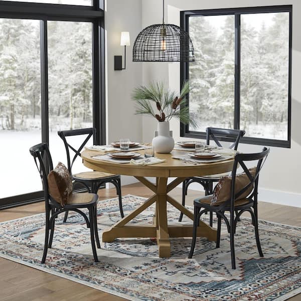 Black wood chairs dining new arrivals