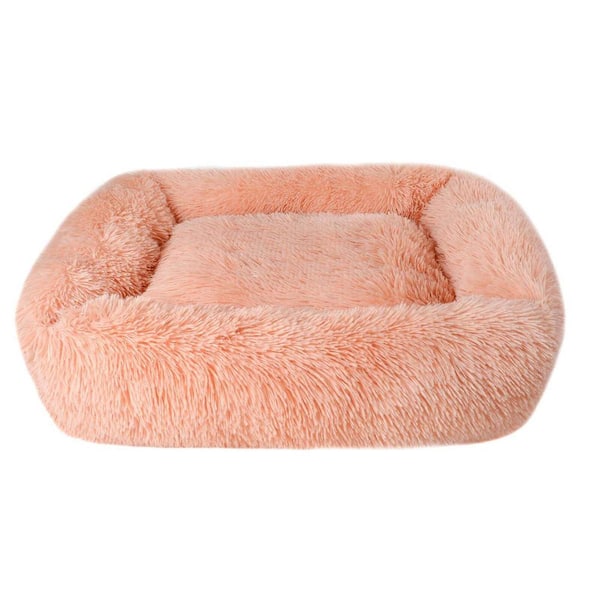 cenadinz S-22 x 18 x 8 in Soft Plush Orthopedic Pet Bed Slepping Mat  Cushion for small Dog Cat Pink R-D0102HAHSLV - The Home Depot