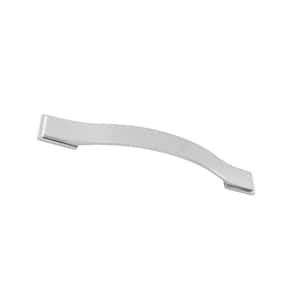 Architectural Smooth 6-1/4 in. And 7-1/4 in. 160 mm to 184 mm Center-to-Center Polished Nickel Drawer Pull