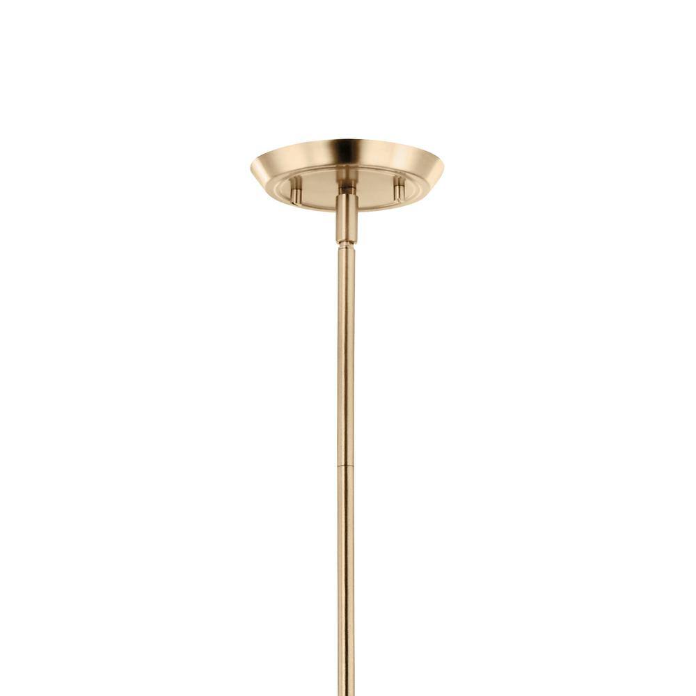 Champagne Bronze 8-Light Taper Candle Style Chandelier