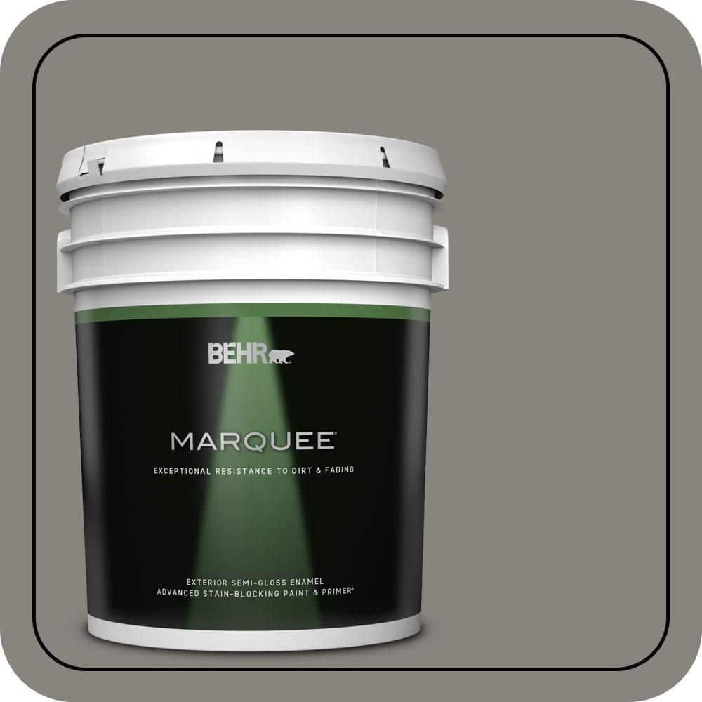 5 gal. #PPU24-07 Barnwood Gray Semi-Gloss Enamel Exterior Paint & Primer price history on PriceWatchPro