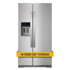 28 cu. ft. Side by Side Refrigerator in Fingerprint Resistant Stainless Steel
