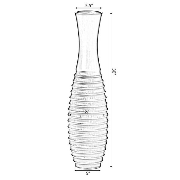 Uniquewise Decorative Conemporary Tall Trumpet Shape Floor Vase ...