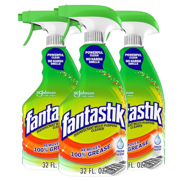 Fantastik 32 fl. oz. Fresh Scent All-Purpose Cleaner Trigger (3-Pack)