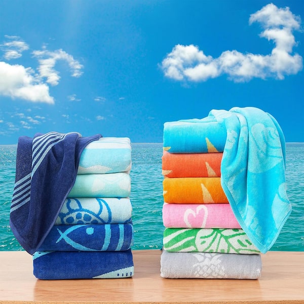 Whitley Willows Microfiber Printed Beach Towel