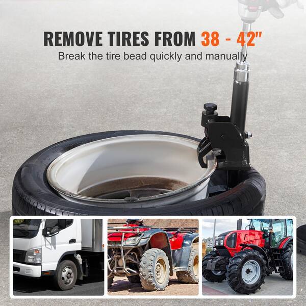 PARTHIGH Heavy Duty Manual Tire Bead Breaker Tool – USA Shipper – 1 Year Warranty