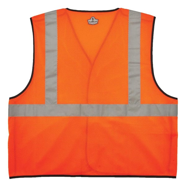 ID Unisex Hi Visibility Fluorescent Worker Vest