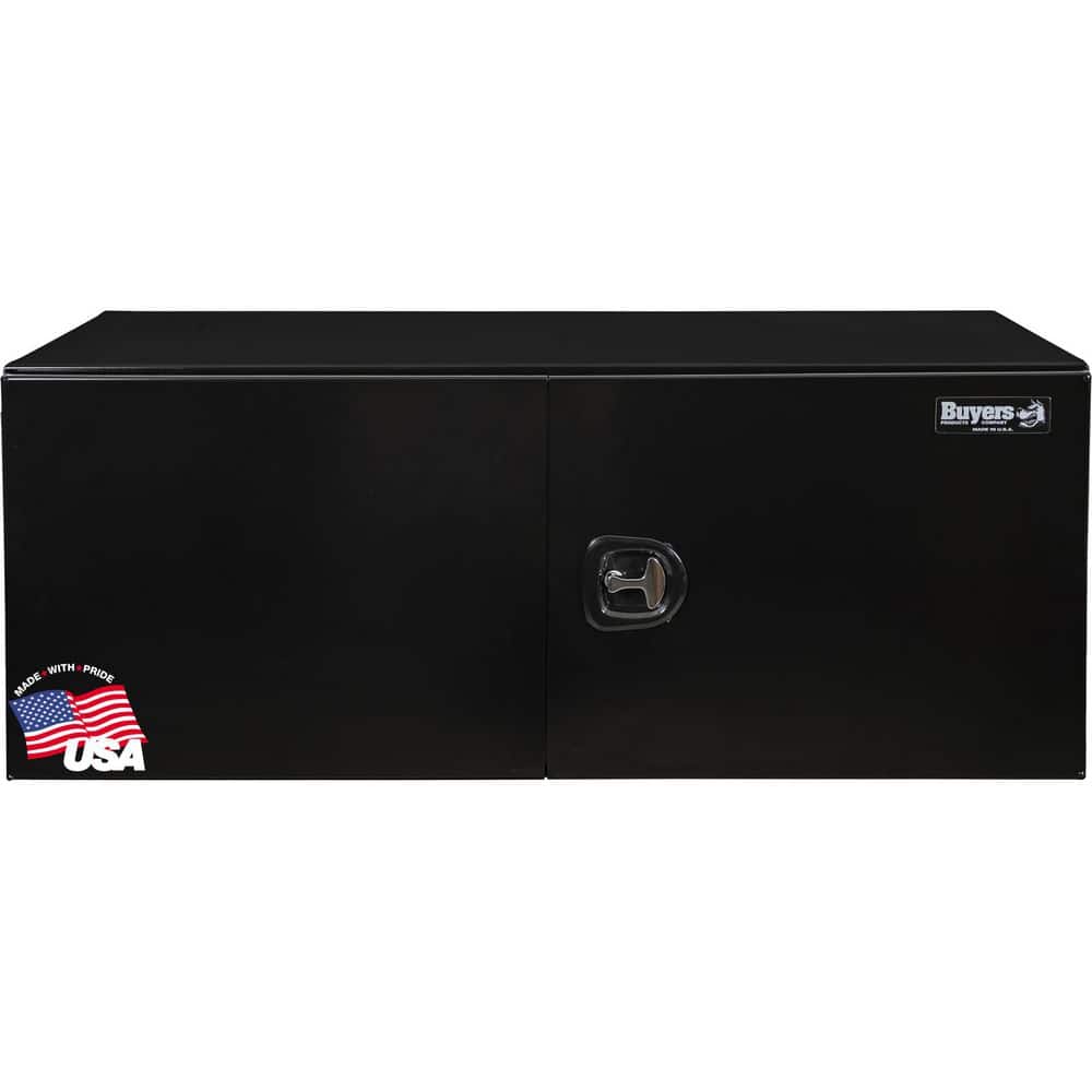 BUYERS PRODUCTS 24 in. x 24 in. x 60 in. Black Smooth Aluminum