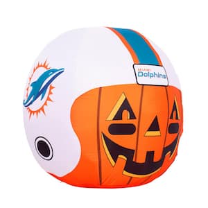 Miami Dolphins Halloween Inflatable Jack-O' Helmet