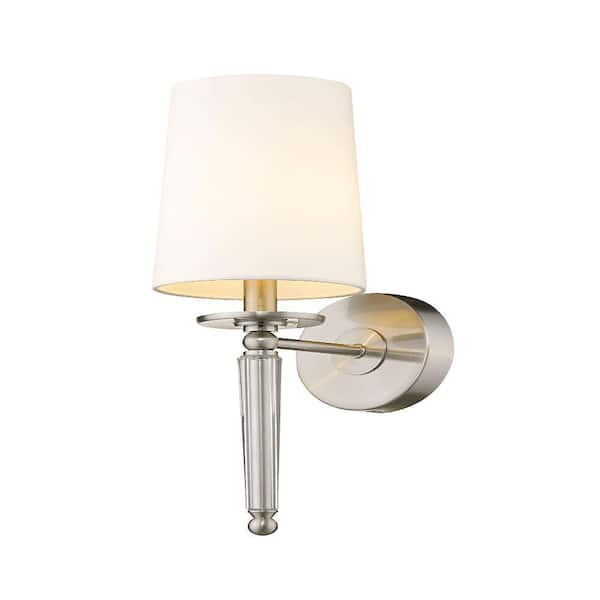 Unbranded 5.5 in. Brushed Nickel Sconce