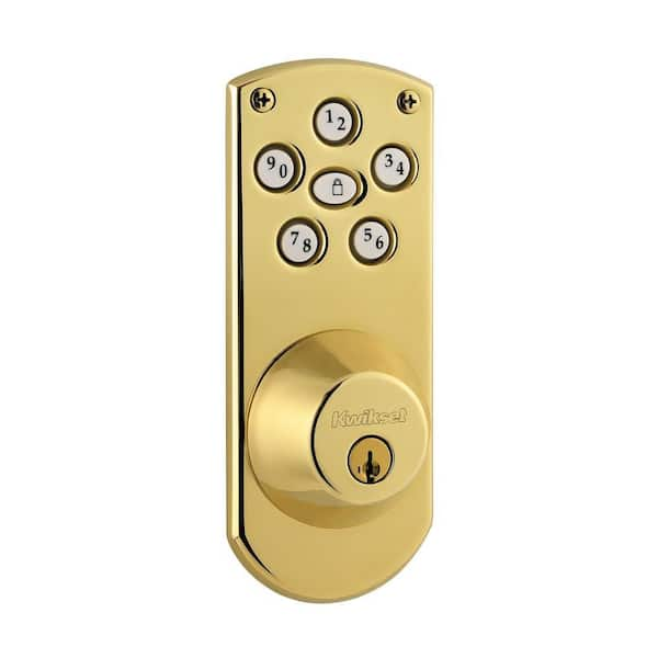 Kwikset 907-211PSMT パワーボルト2 タッチパッド 電子 本締めボルト