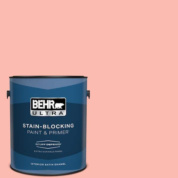 BEHR ULTRA 1 gal. #170A-3 Ruffles Extra Durable Satin Enamel Interior Paint & Primer