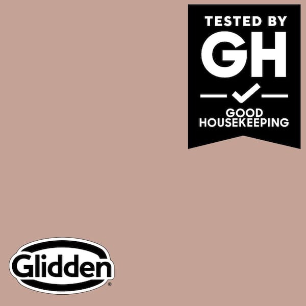 Glidden Premium 1 qt. PPG1061-4 Just Rosey Semi-Gloss Interior Latex Paint