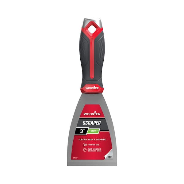 Wooster 3 in. Surface Prep & Scraping Tool with Stainless Steel Blade ...