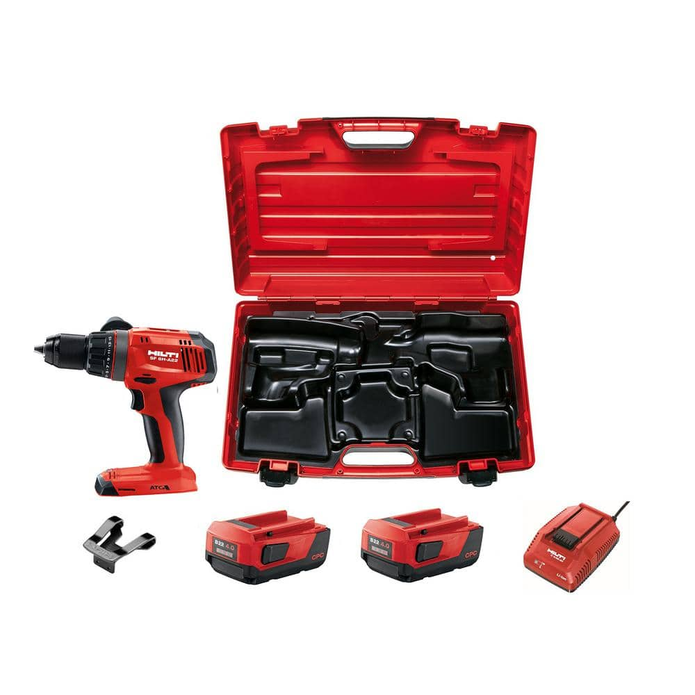 Hilti SF 6H-A22 Taladro martillo inalámbrico de iones de litio de 1/2  pulgada (solo cuerpo de herramienta)