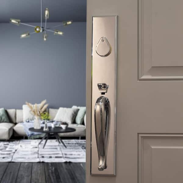 DELANEY HARDWARE Bravura 980 Satin Nickel Charleston Right Handed