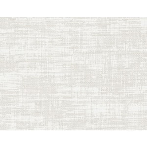 60.75 sq. ft. Winter Fog Faux Rug Paper Unpasted Wallpaper Roll