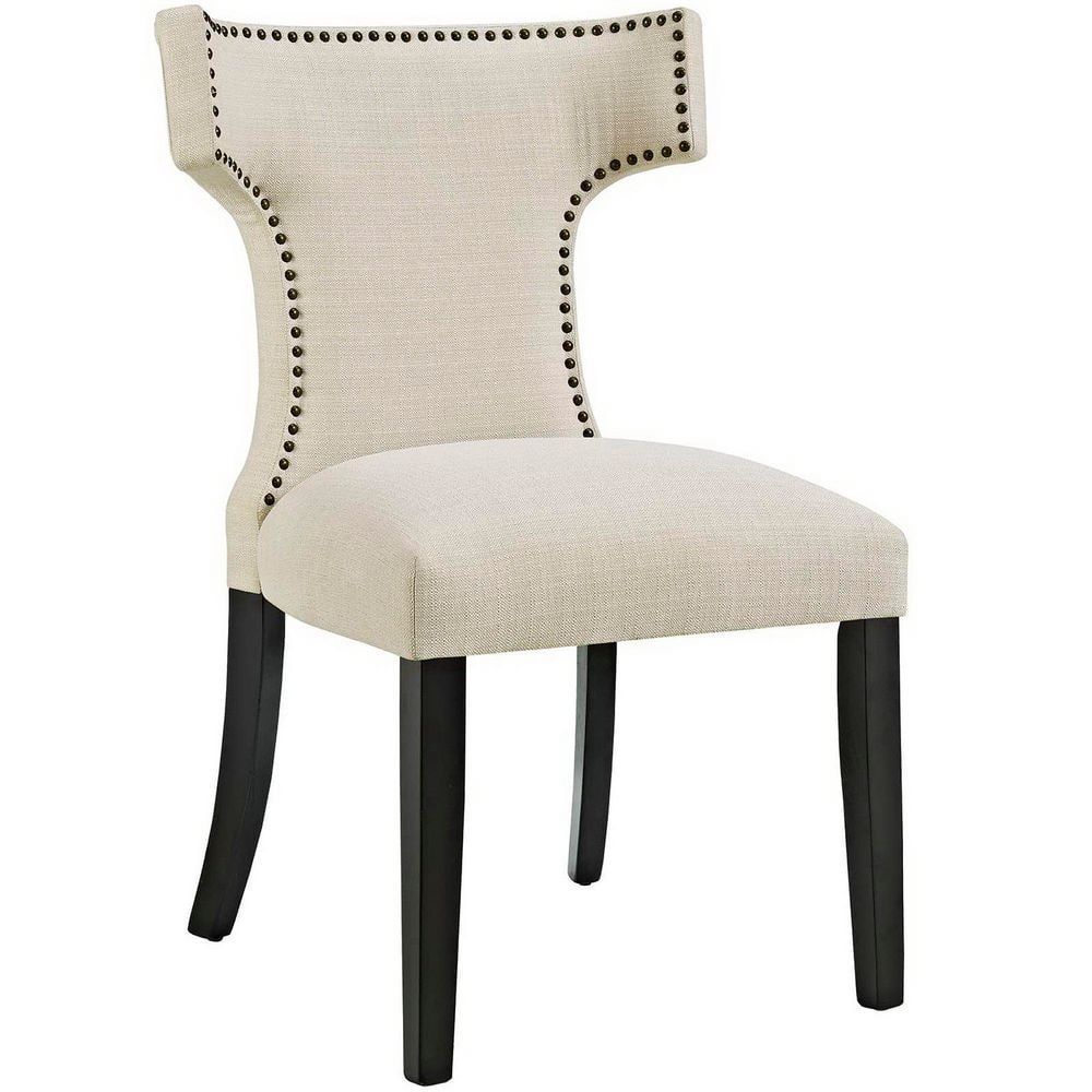 Curve Beige Fabric Dining Chair price history on PriceWatchPro