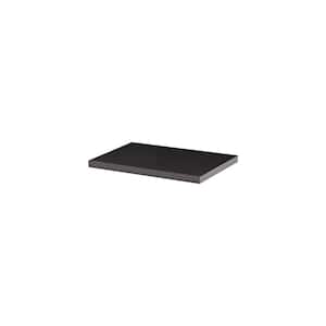 SUMO 17.7 in. W x 11.8 in. D x 0.98 in Anthracite MDF Decorative Wall Shelf without Brackets