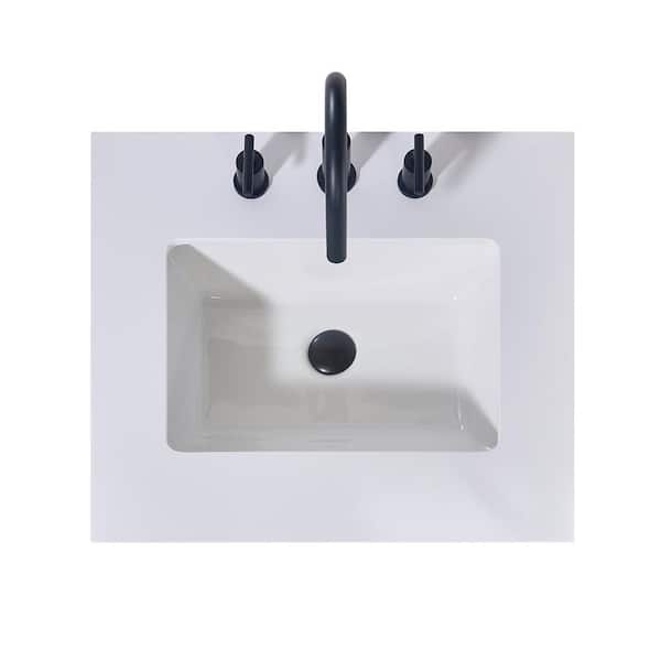 Altair Edolo 24 in. W x 22 in. D Engineered Stone Composite Vanity Top ...